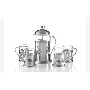 Berg‎ HOFF French Press 5 Pc Gourmet Coffee Press Set